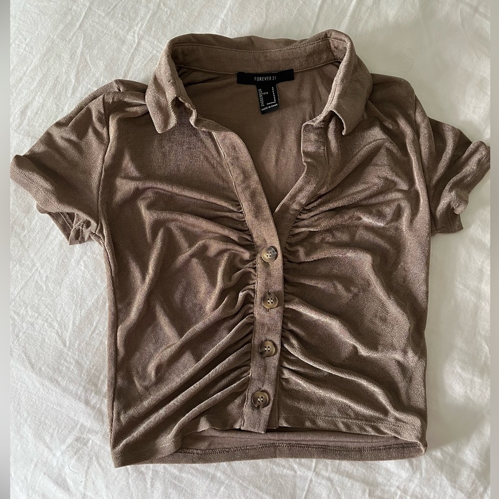 Forever 21- Button Up Top